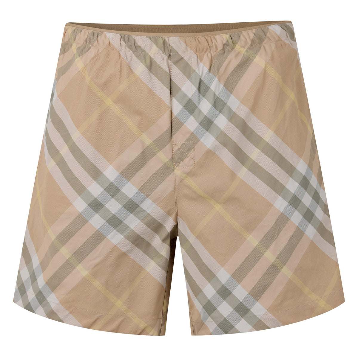 Checked Swim Shorts