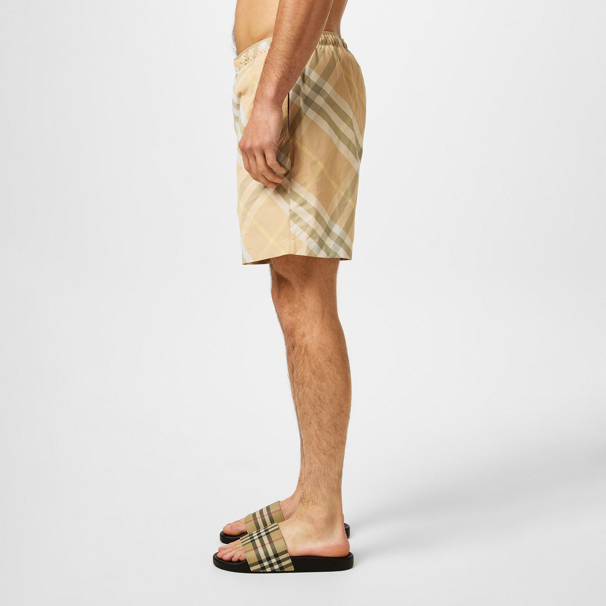 Checked Swim Shorts