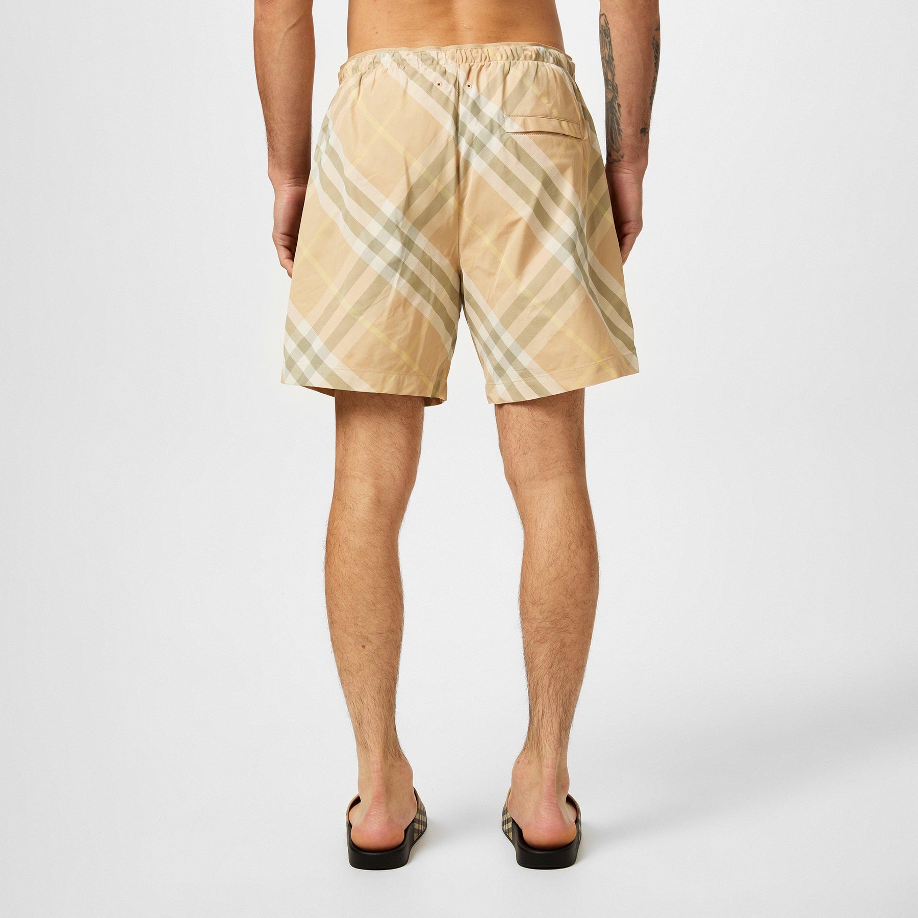 Checked Swim Shorts