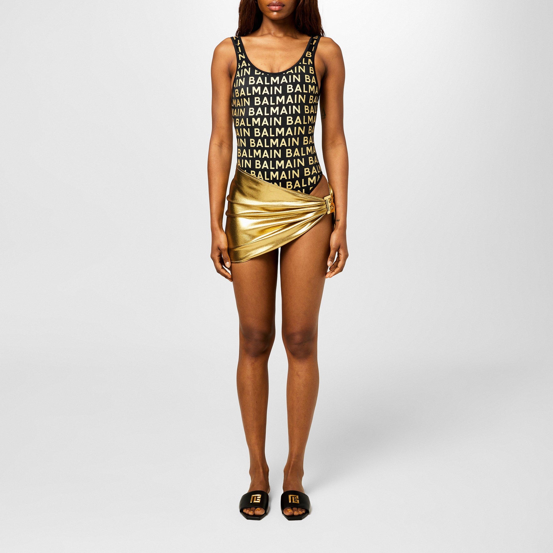 All Over Logo Swimsuit