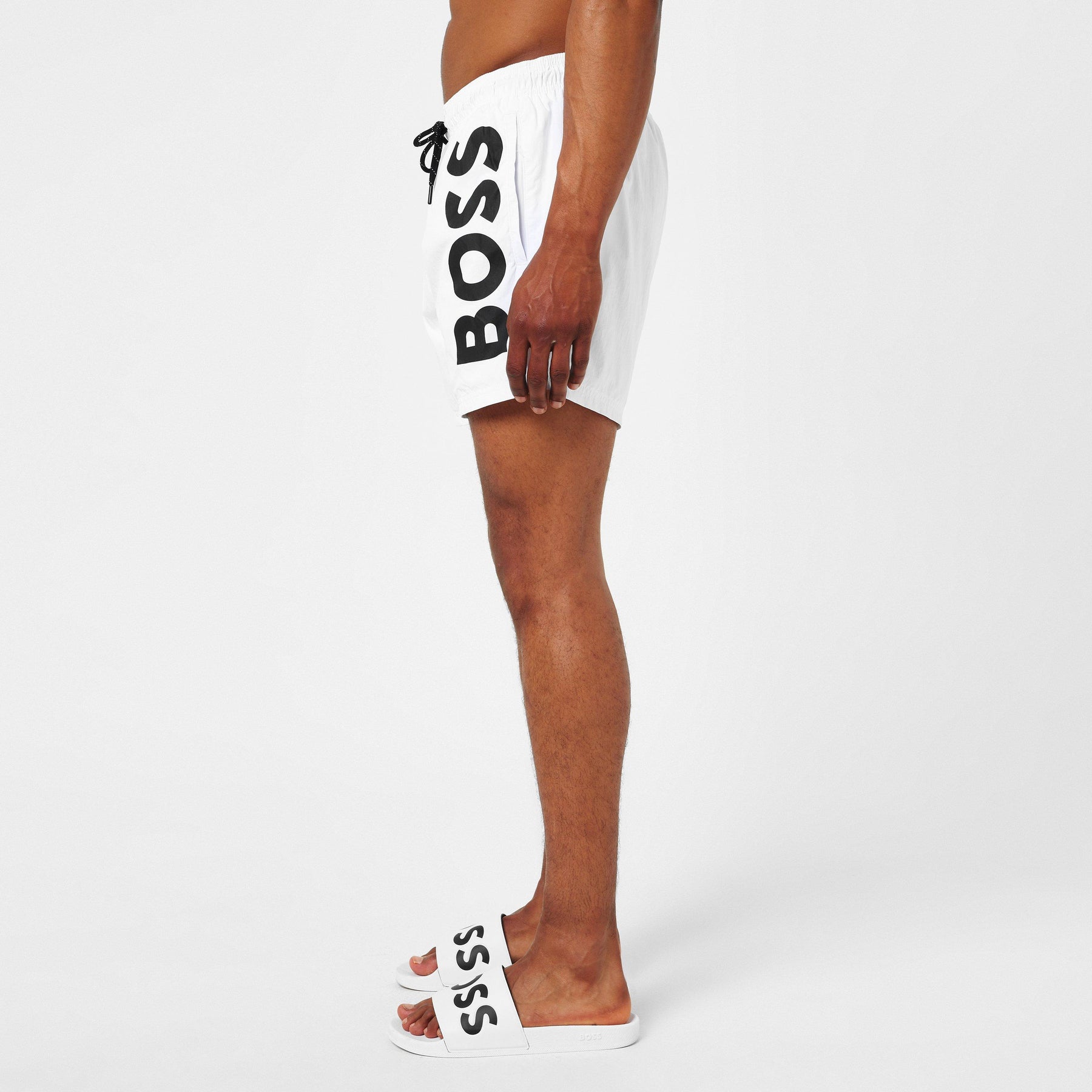 Men's Octopus Swim Shorts with Bold  Branding