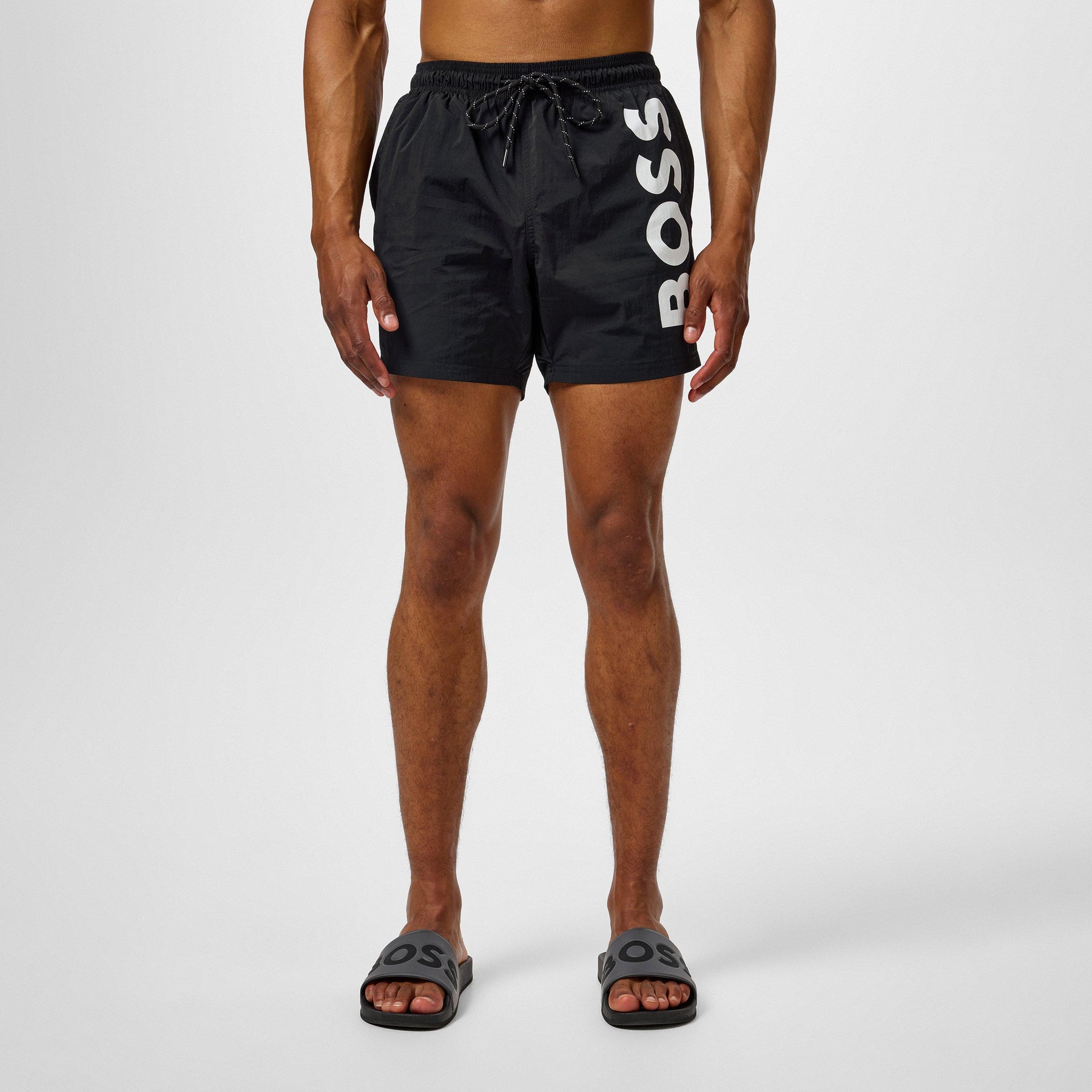 Men's Octopus Swim Shorts with Bold  Branding