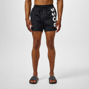 Men's Octopus Swim Shorts with Bold  Branding