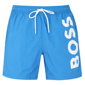 Men's Octopus Swim Shorts with Bold  Branding