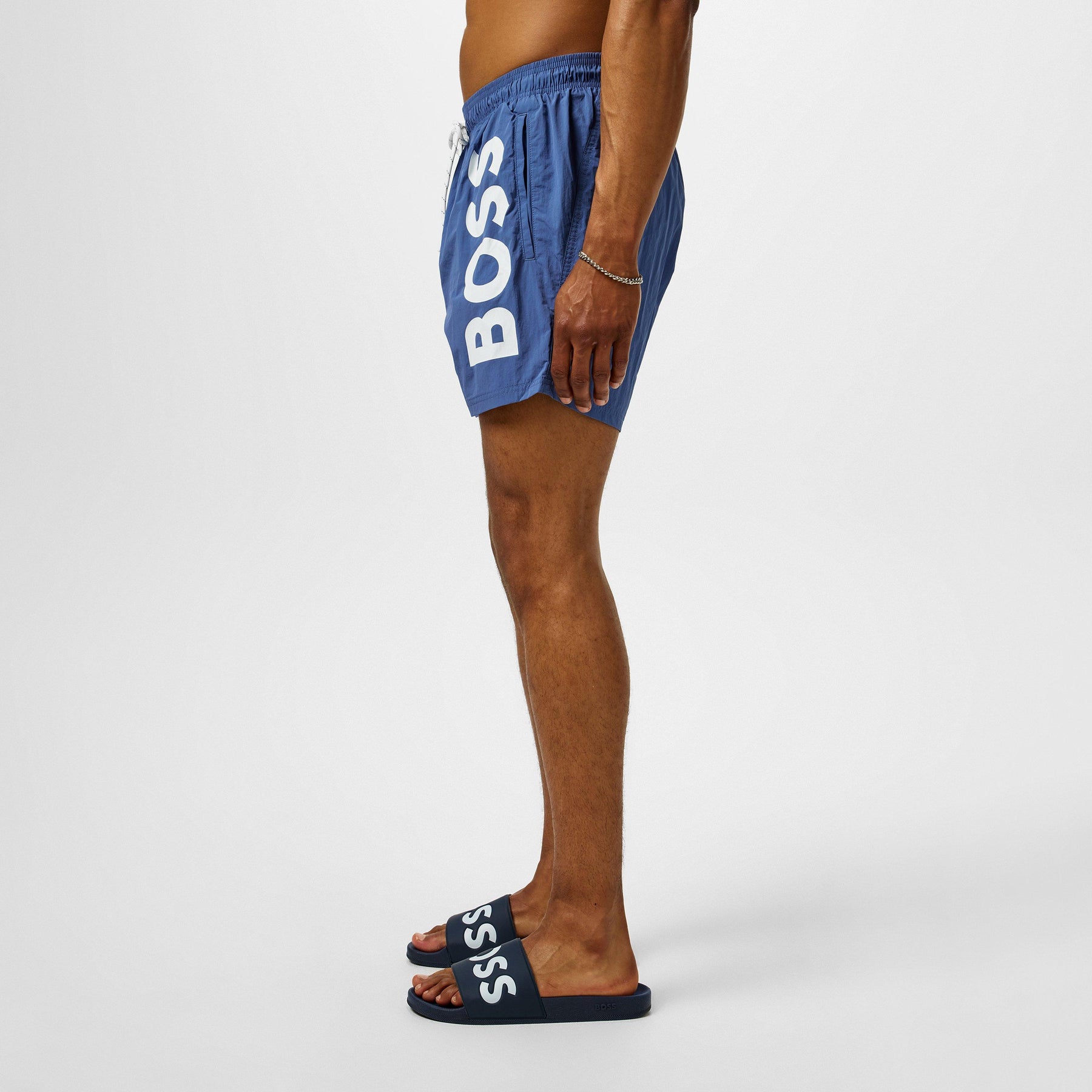 Men's Octopus Swim Shorts with Bold  Branding