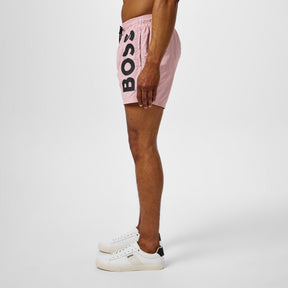 Men's Octopus Swim Shorts with Bold  Branding