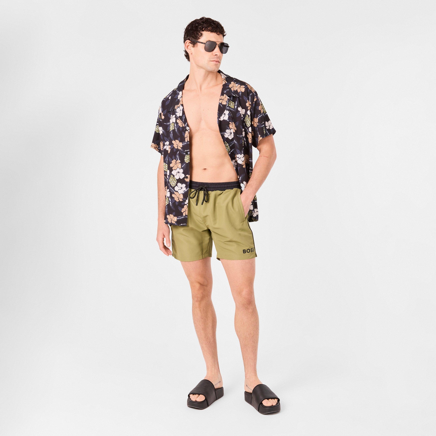 Men's Starfish Breathable Mesh Swim Shorts