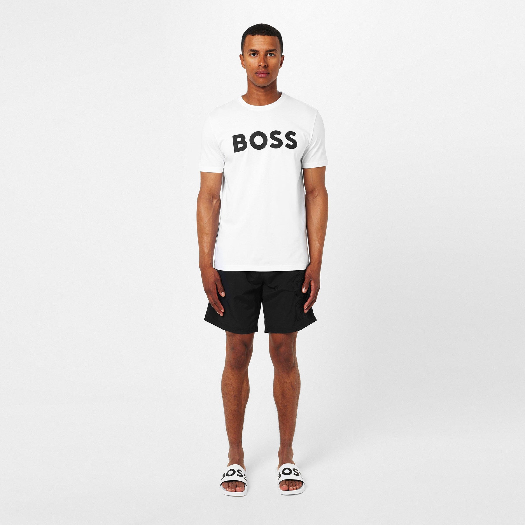 Men's  Bodywear Whale Swim Shorts, Chlorine-resistant