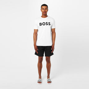 Men's  Bodywear Whale Swim Shorts, Chlorine-resistant