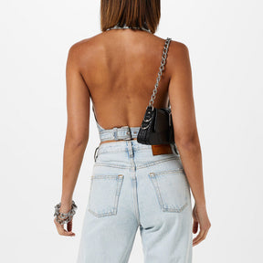 Denim Bra