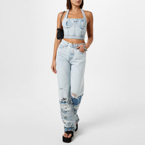 Denim Bra