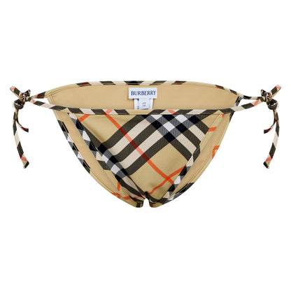 Archival Check Tailored Swimwear Bikini Brief