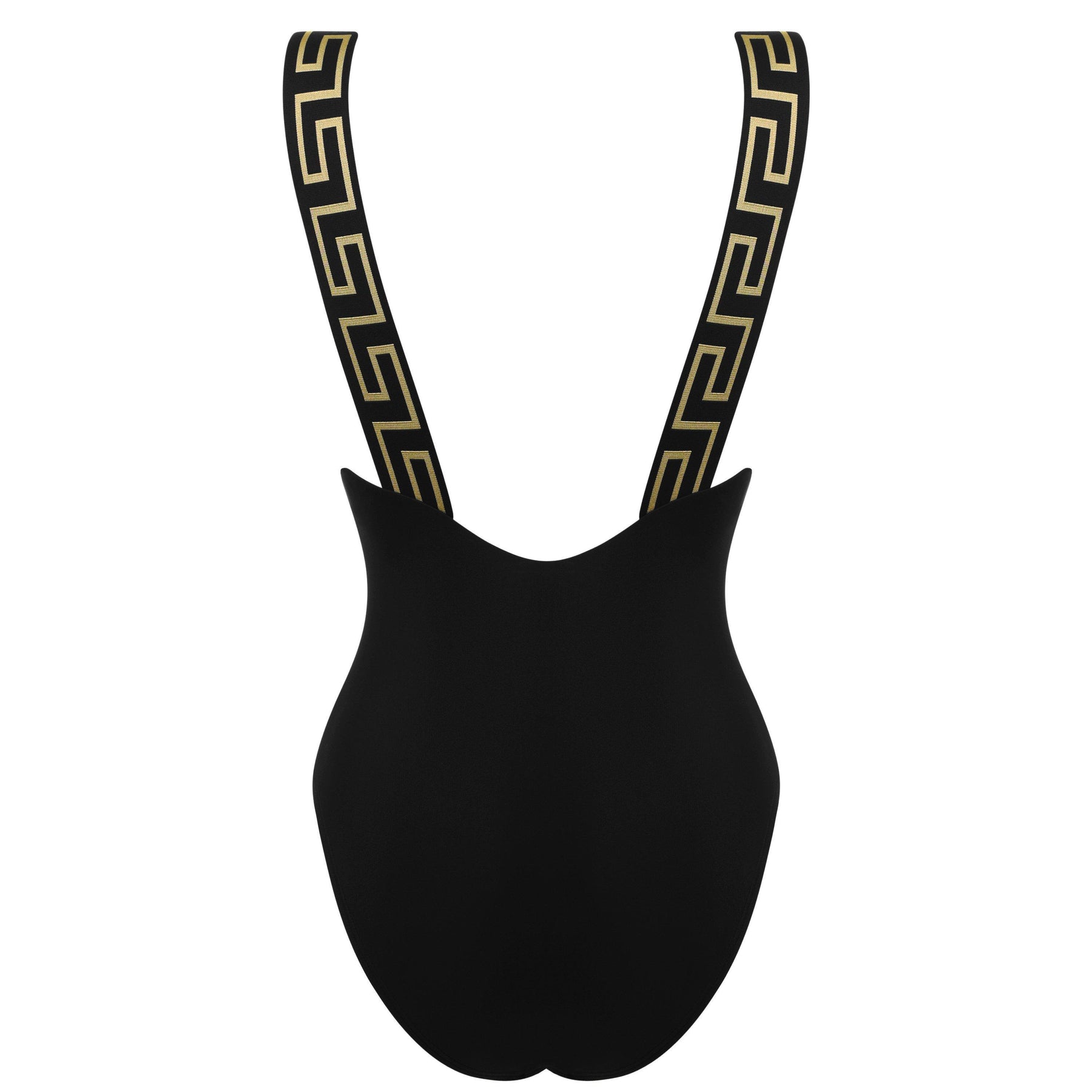 Greca Border One-Piece Swimsuit