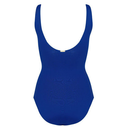 Ruffle-Trim One-Piece