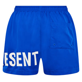 Men's Text Logo Swim Shorts, Large Print