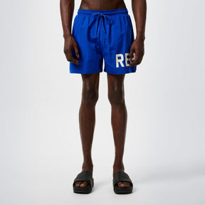 Men's Text Logo Swim Shorts, Large Print