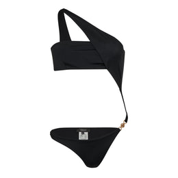 Cutout Plunge Swimsuit