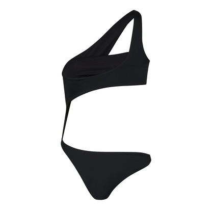 Cutout Plunge Swimsuit