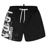Side Icon Spray Swim Shorts