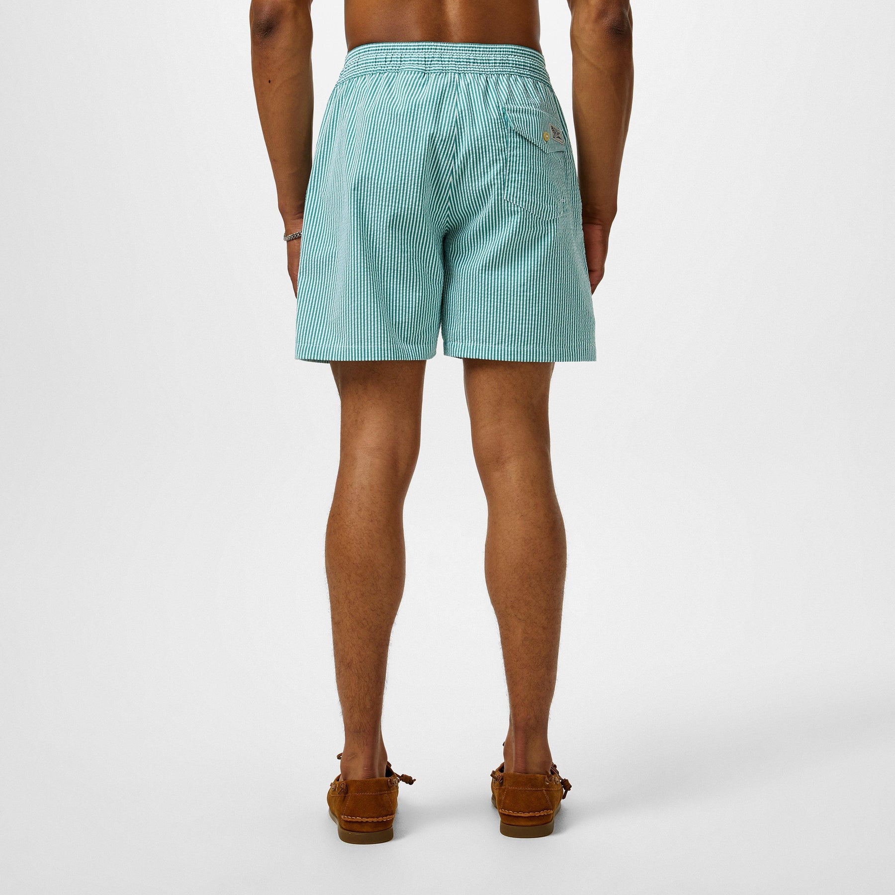 Traveler Striped Swim Shorts