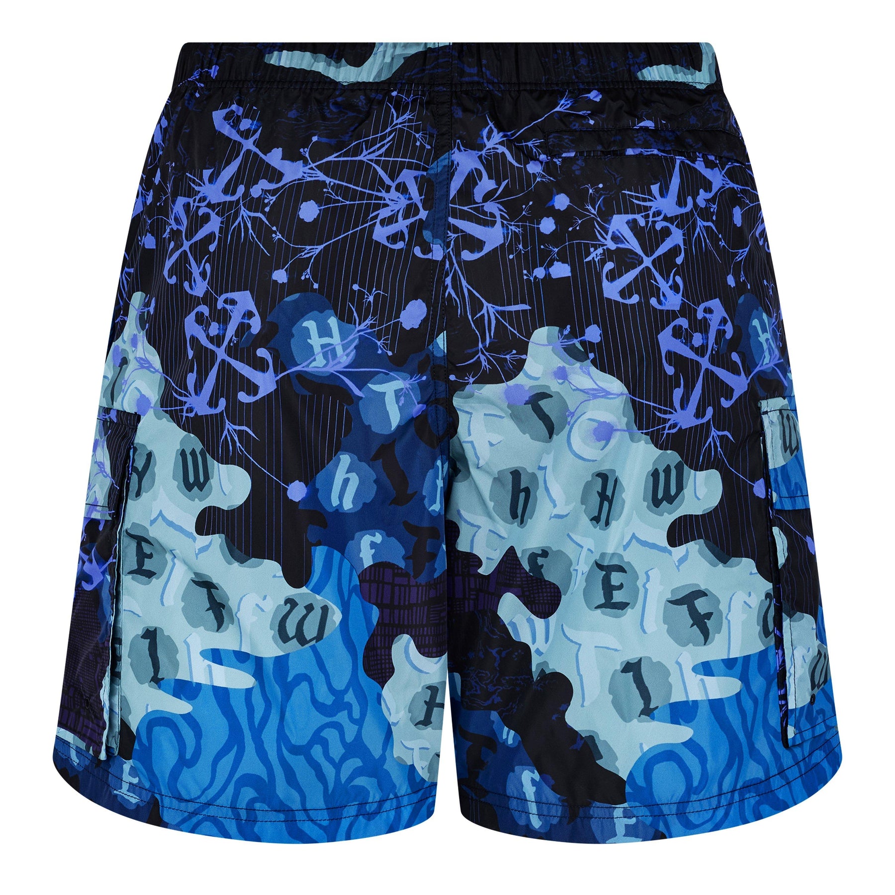 Men's Camo Swimshorts, Camouflage Design