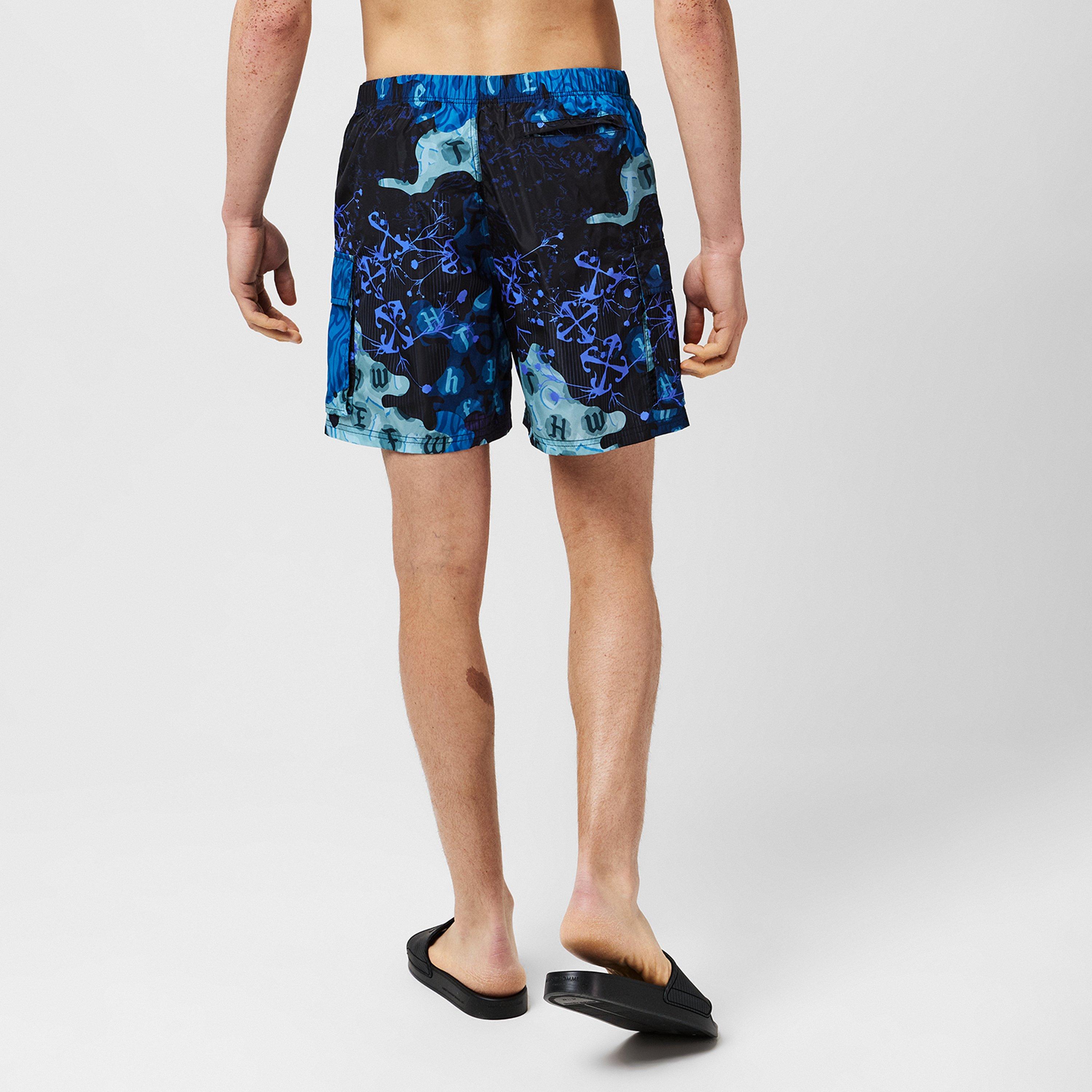 Men's Camo Swimshorts, Camouflage Design