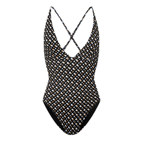 Boss Bb Monogram Swimsuit 10269296
