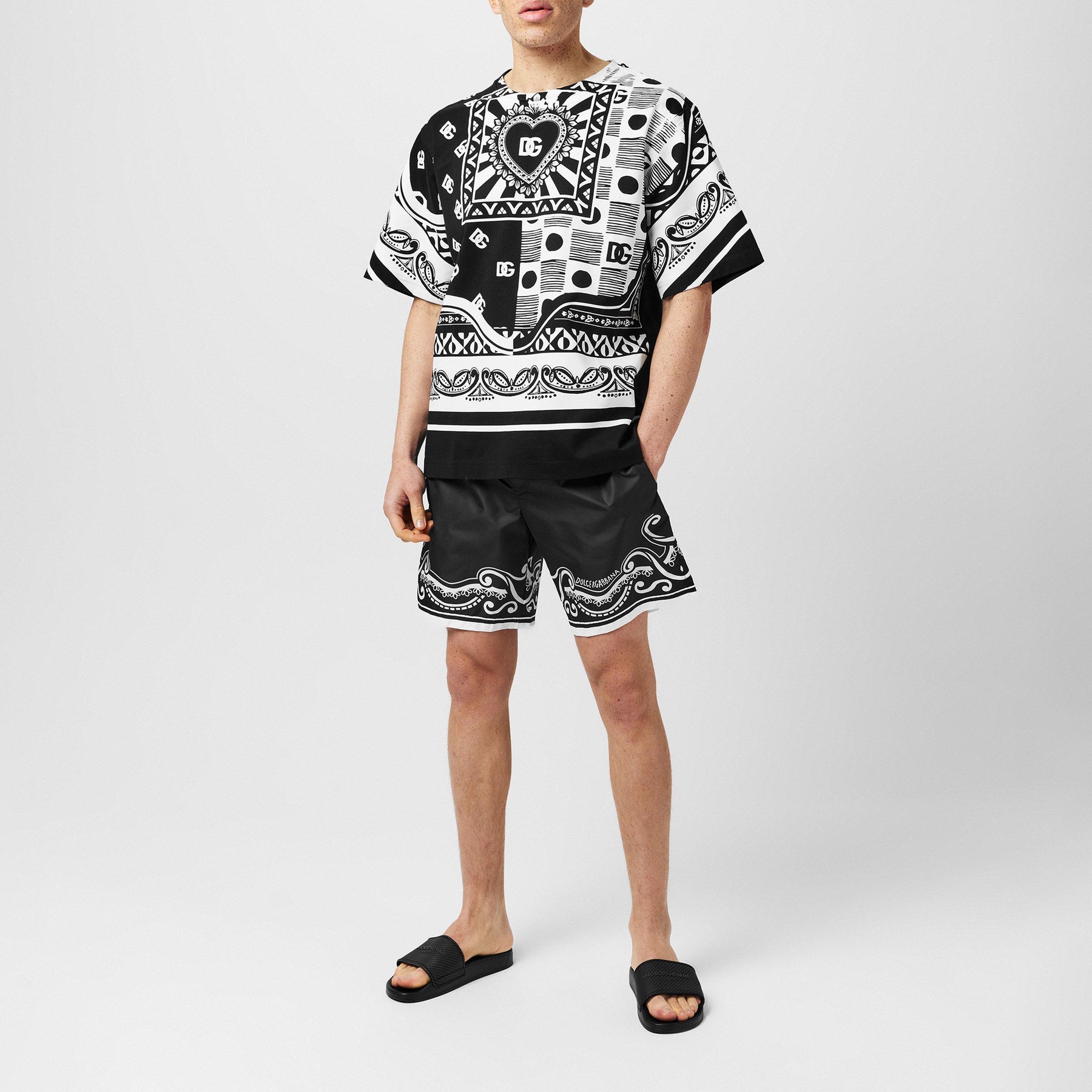 Men's Bandana Swim Shorts