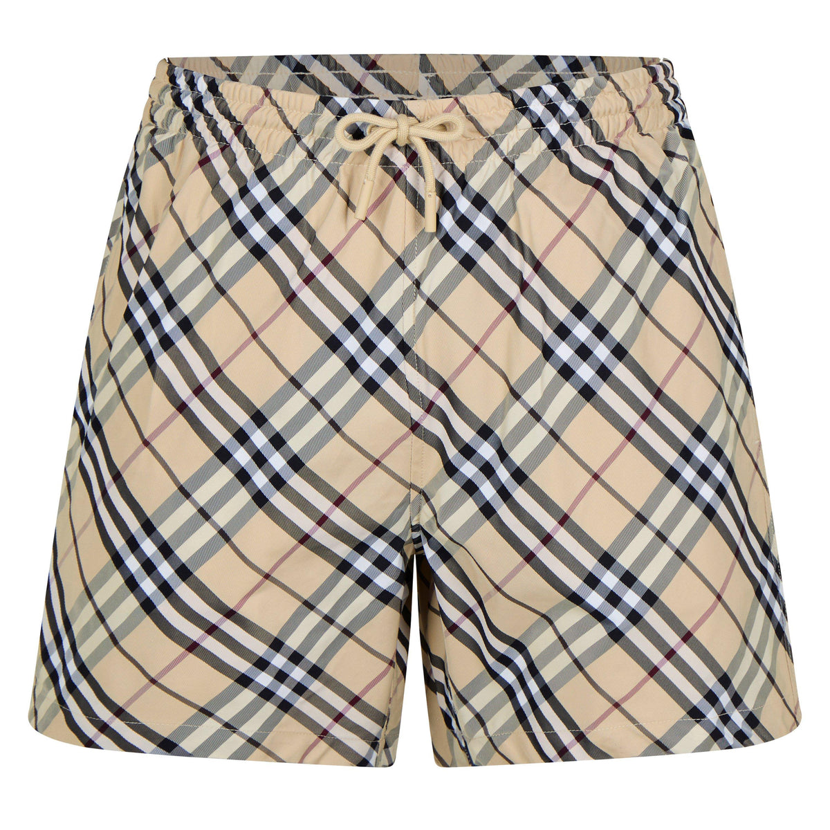 Check Swim Shorts