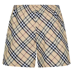 Check Swim Shorts