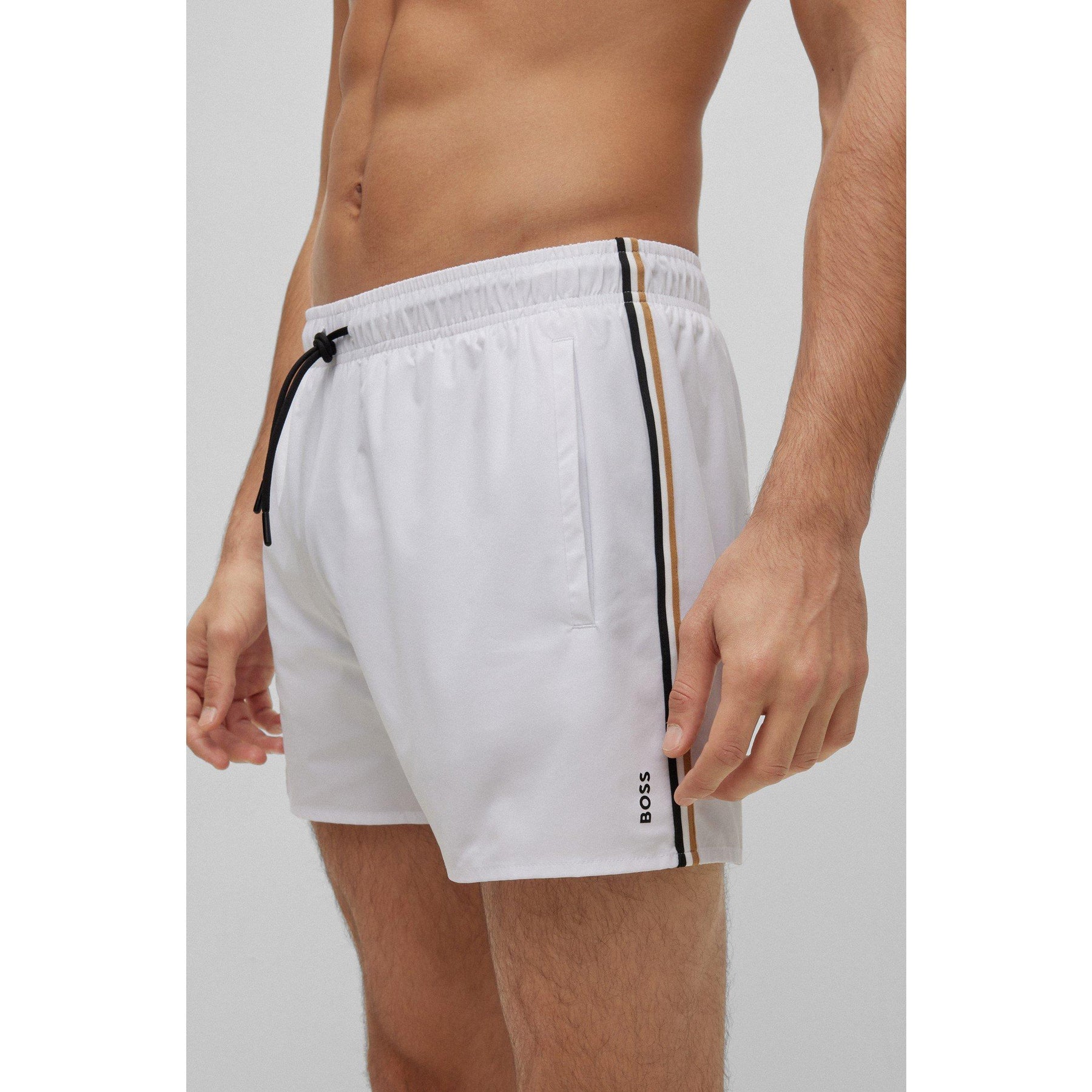 Men's Iconic Swim Shorts with Twin Slit Pockets