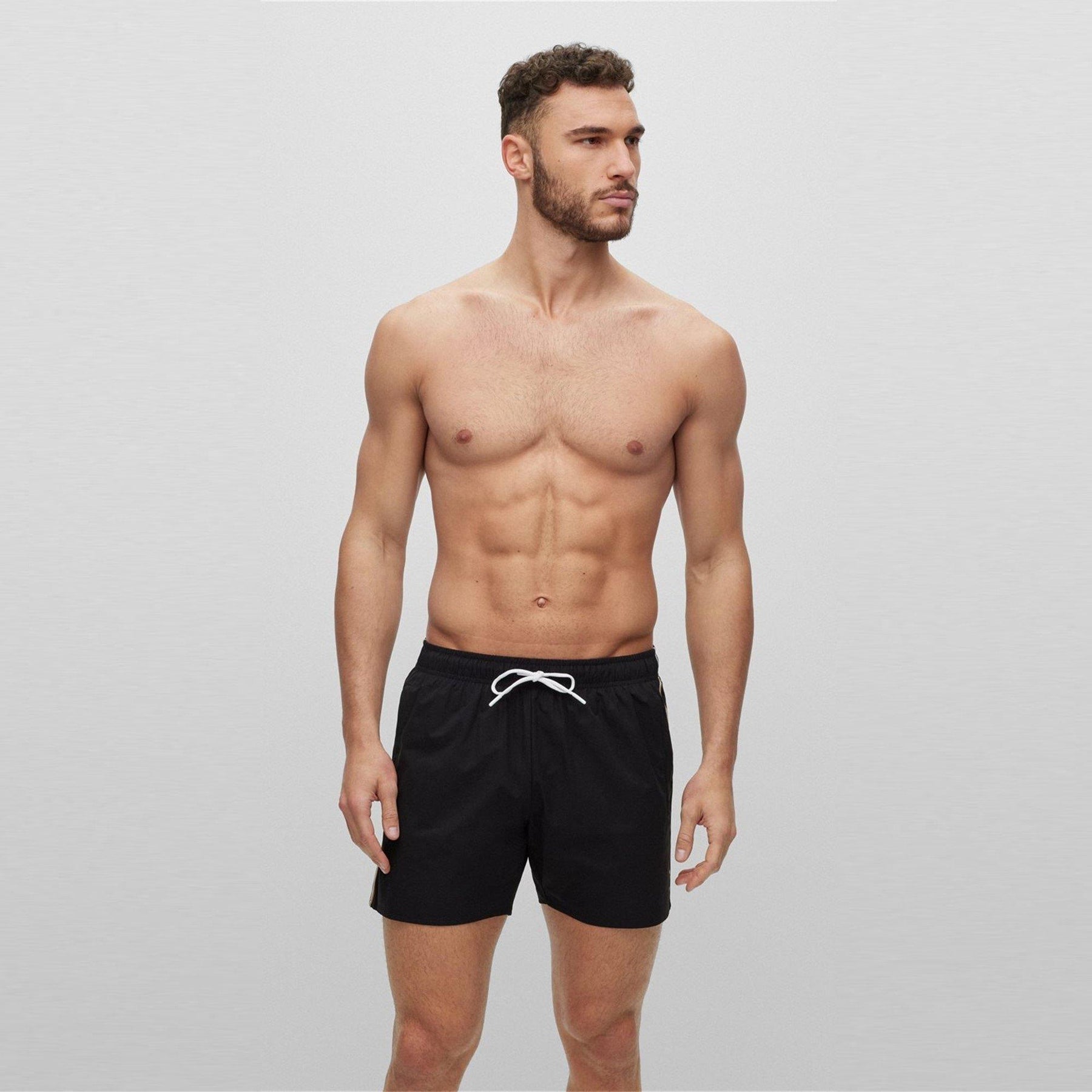 Men's Iconic Swim Shorts with Twin Slit Pockets