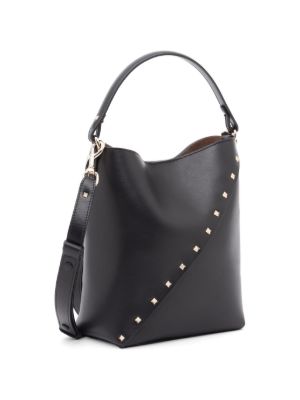 Rockstud Wispy calfskin bucket bag