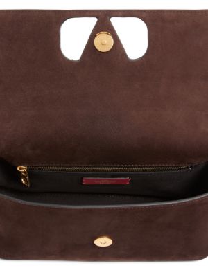 Fill Me suede shoulder bag
