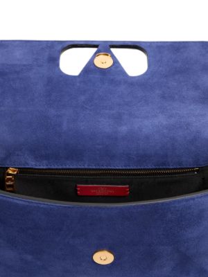 Fill Me suede shoulder bag