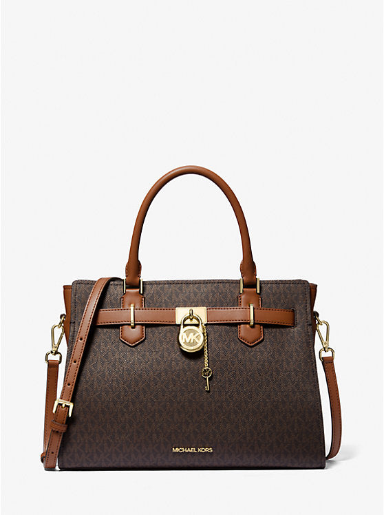 Michael Kors Hamilton Medium Logo Satchel - Bags | Shop From The Mirage
