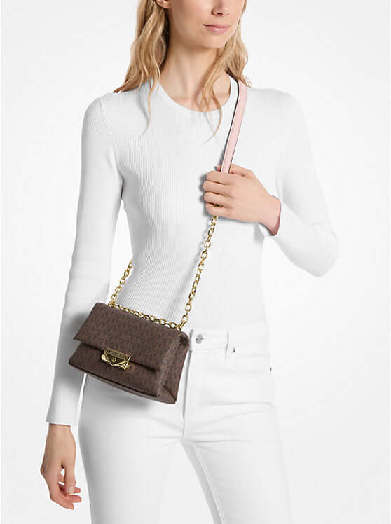 Michael Kors Cece Small Logo Shoulder Bag - Bags | Shop From The Mirage