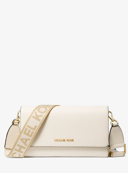 Jet Set Large Leather Crossbody Bag