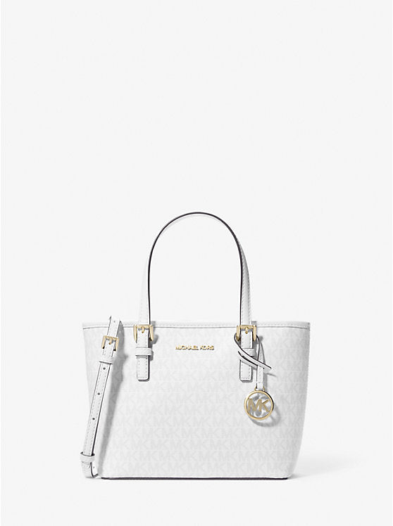 Michael Kors Jet Set Travel Extra-Small Logo Top-Zip Tote Bag - Bags | Shop From The Mirage