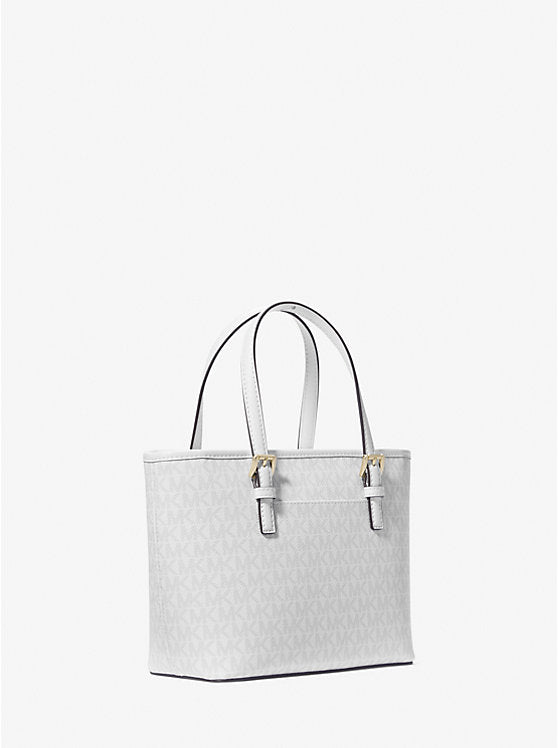 Jet Set Travel Extra-Small Logo Top-Zip Tote Bag