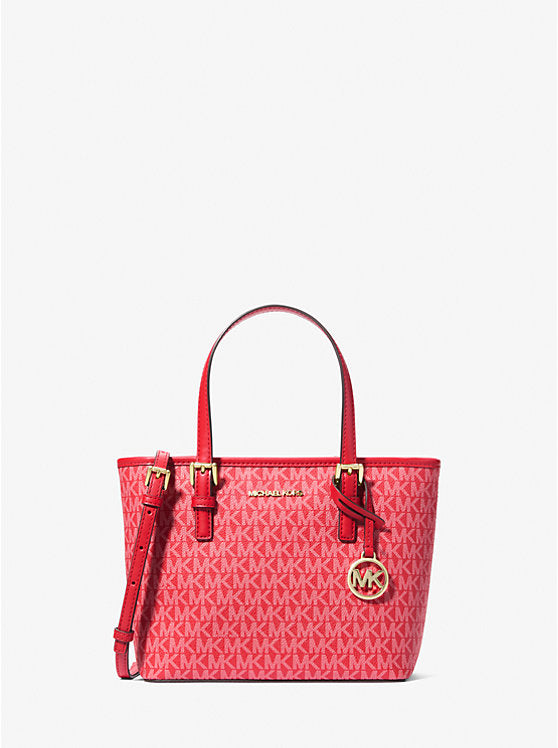 Michael Kors Jet Set Travel Extra-Small Logo Top-Zip Tote Bag - Bags | Shop From The Mirage