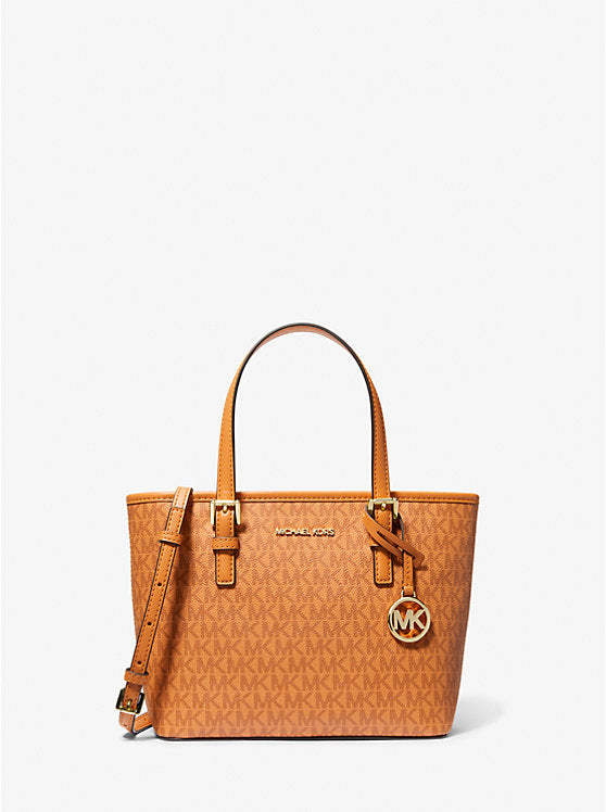 Michael Kors Jet Set Travel Extra-Small Logo Top-Zip Tote Bag - Bags | Shop From The Mirage
