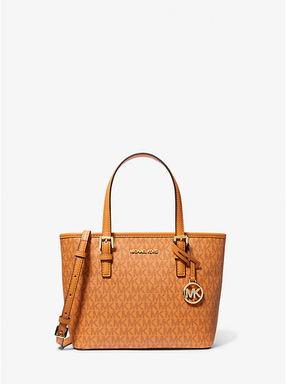 Michael Kors Jet Set Travel Extra-Small Logo Top-Zip Tote Bag - Bags | Shop From The Mirage