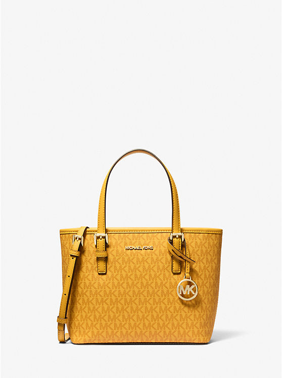 Michael Kors Jet Set Travel Extra-Small Logo Top-Zip Tote Bag - Bags | Shop From The Mirage
