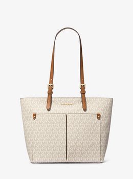 Jet Set Medium Logo Pocket Tote Bag