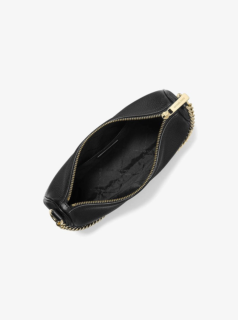 Carmela Medium Pebbled Leather Convertible Crossbody Bag