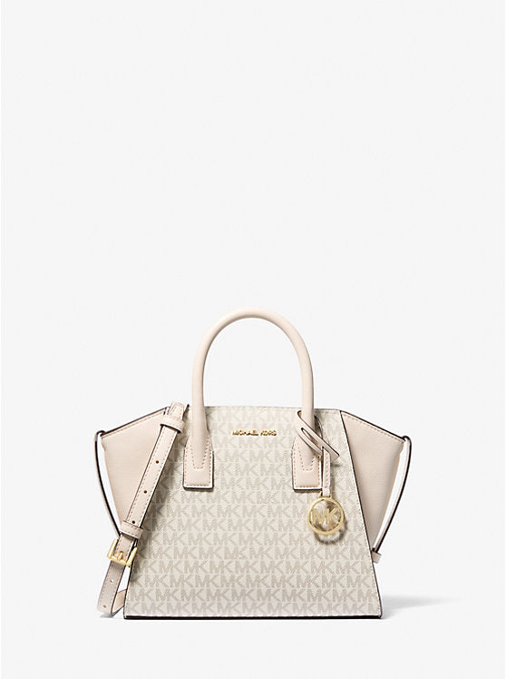 Michael Kors Avril Small Logo and Leather Satchel - Bags | Shop From The Mirage
