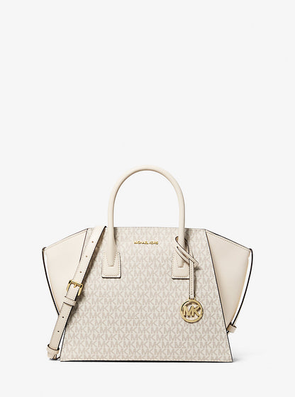 Avril Large Signature Logo Satchel