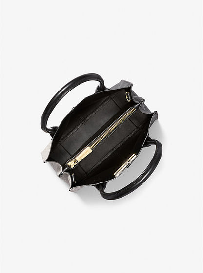 Michael Kors Mercer Medium Two-Tone Logo Crossbody Bag - Bags | Shop From The Mirage