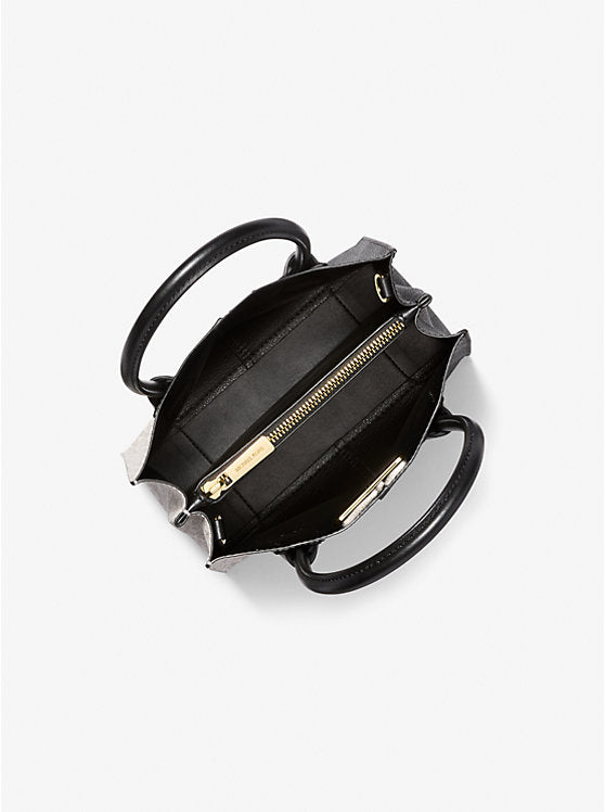 Michael Kors Mercer Medium Two-Tone Logo Crossbody Bag - Bags | Shop From The Mirage